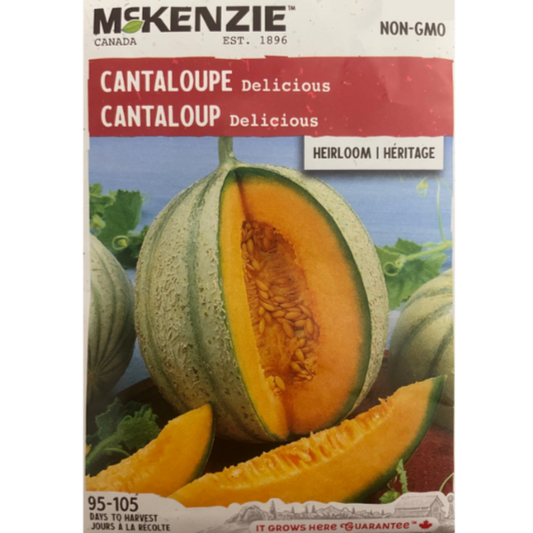 McKenzie Seed Cantaloupe Delicious Pkg