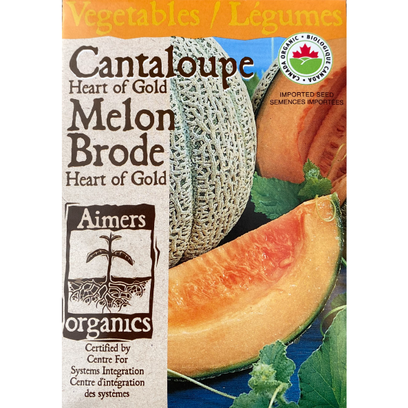Aimers Organics Cantaloupe Heart of Gold Pkg.