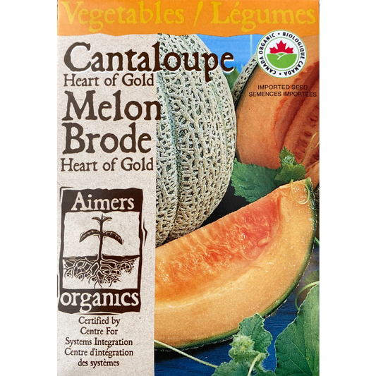 Aimers Organics Cantaloupe Heart of Gold