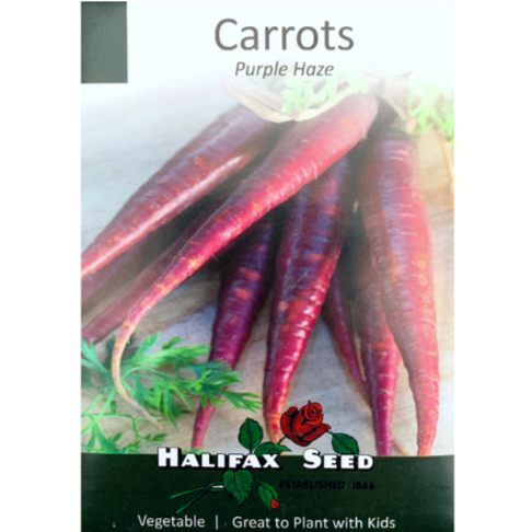 Halifax Seed Carrots Purple Haze