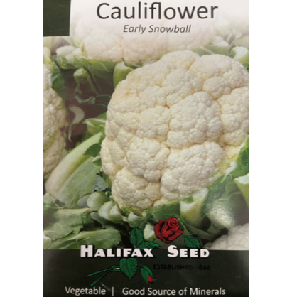 Halifax Seed Cauliflower Early Snowball Pkg.