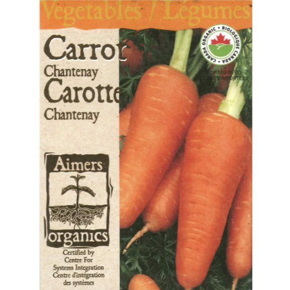 Aimers Organics Carrots Chantenay Pkg.