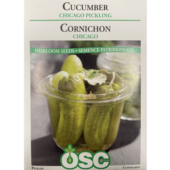 OSC Seeds Cucumber Chicago Pickling Pkg.