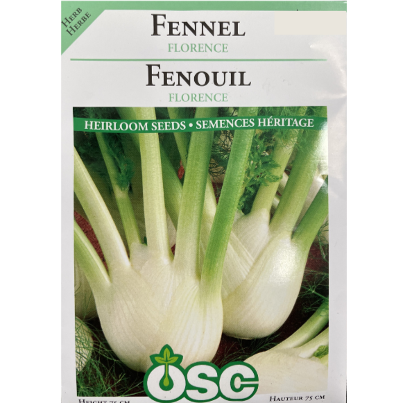 OSC Herb Seeds Fennel Florence Pkg.