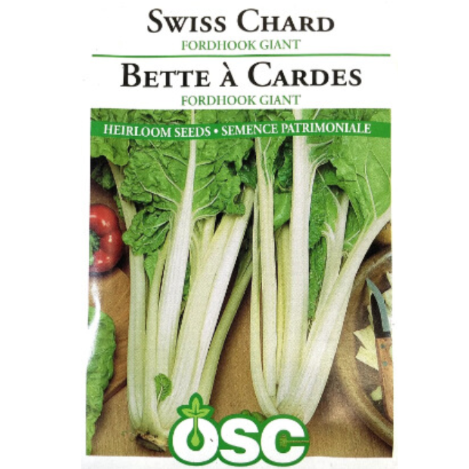 OSC Seeds Swiss Chard Fordhook Giant Pkg.