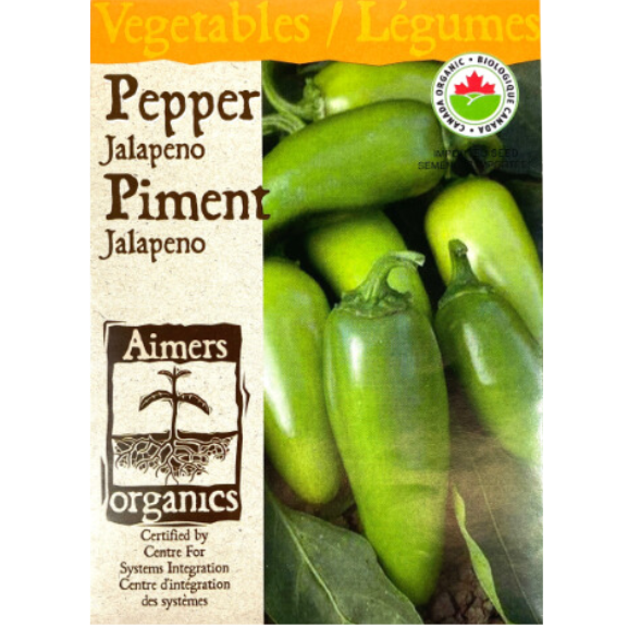 Aimers Organics Pepper Jalapeno Pkg.