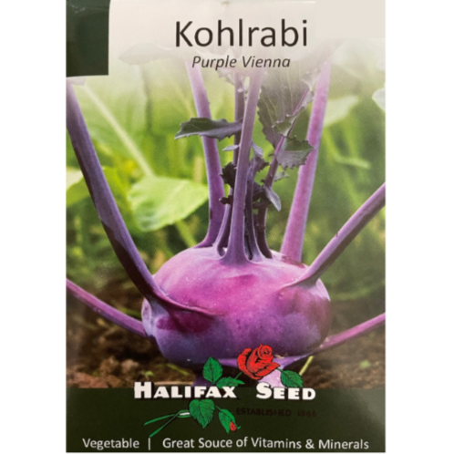 Halifax Seed Kohl Rabi Purple Vienna Pkg.
