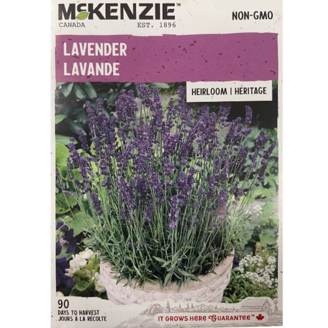 McKenzie Herb Seed Lavender Pkg.