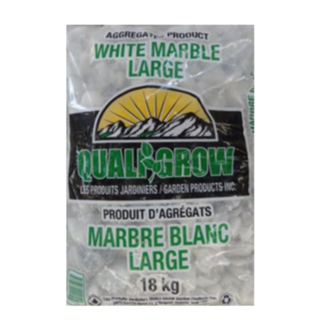 White Marble Chips LARGE 18Kg