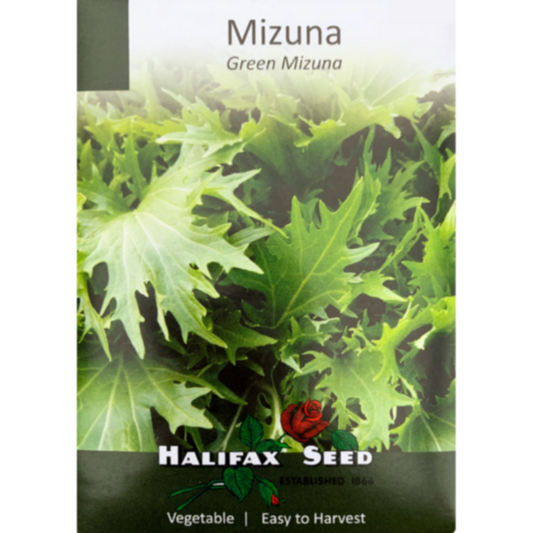 Halifax Seed Mizuna Green
