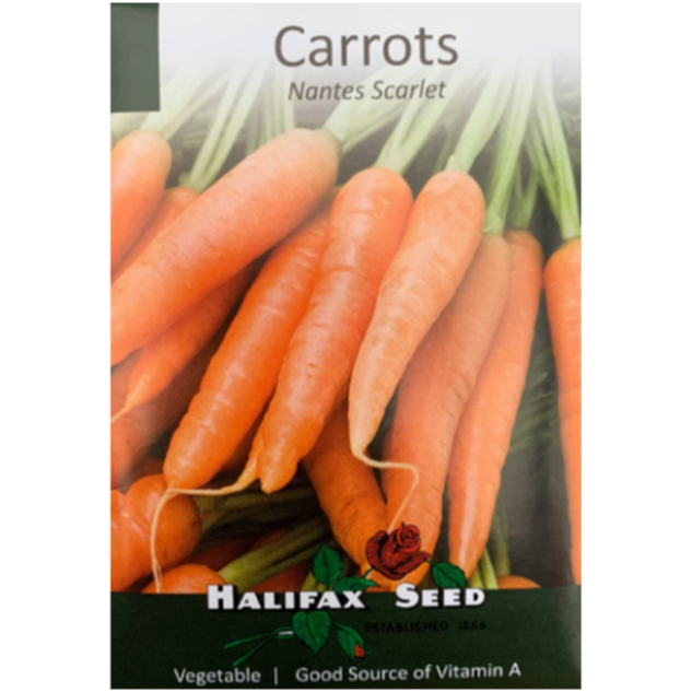 Halifax Seed Carrots Nantes Scarlet Pkg.