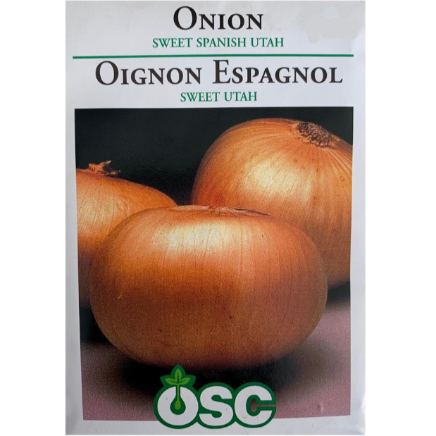 OSC Seeds Onion Sweet Spanish Utah Pkg.