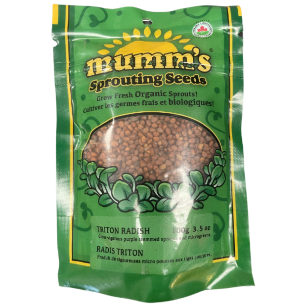 Mumm's Sprouts Radish Triton