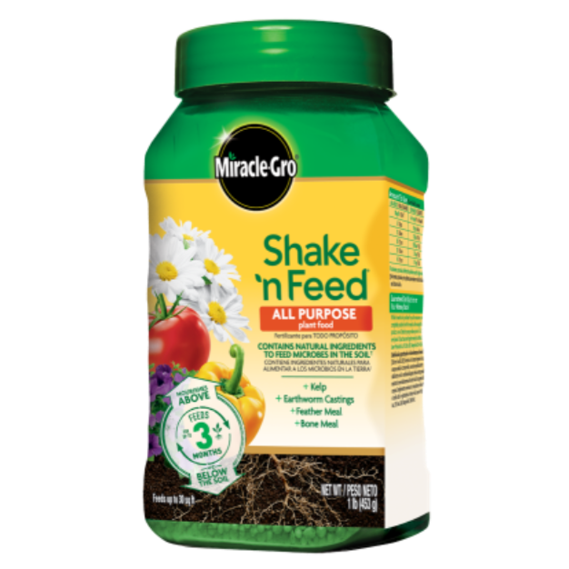Miracle Gro Shake n' Feed All Purpose 12-4-8