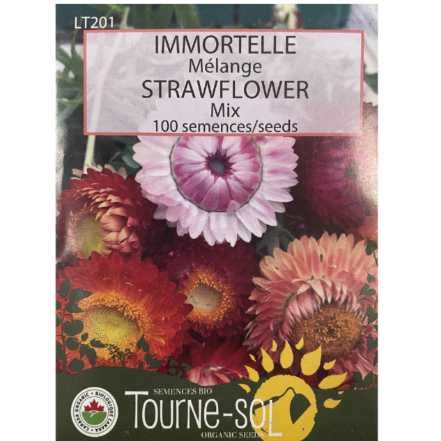 TourneSol Strawflower Mix Pkg Scott's Nursery Ltd.