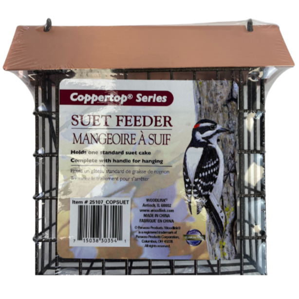 Suet Cage Coppertop Single