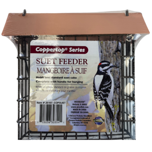 Suet Cage Coppertop Single