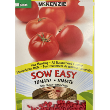 McKenzie Sow Easy Seed Tomato Patio Choice