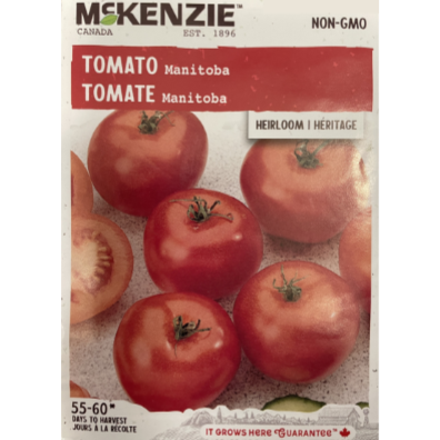 McKenzie Seed Tomato Manitoba Pkg