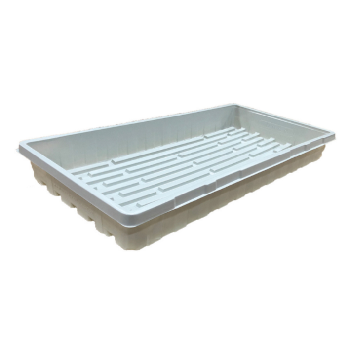 Mondi 10" x 20" Seedling Trays - White with Holes