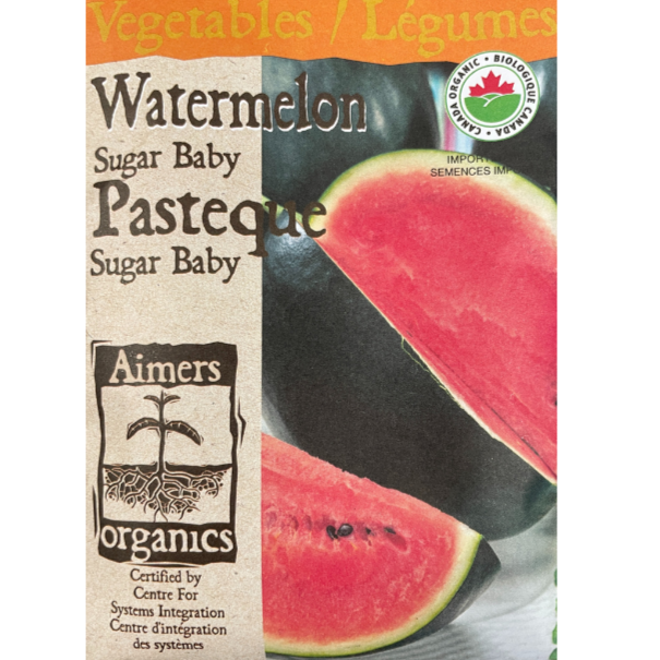 Aimers Organics Watermelon Sugar Baby Pkg.