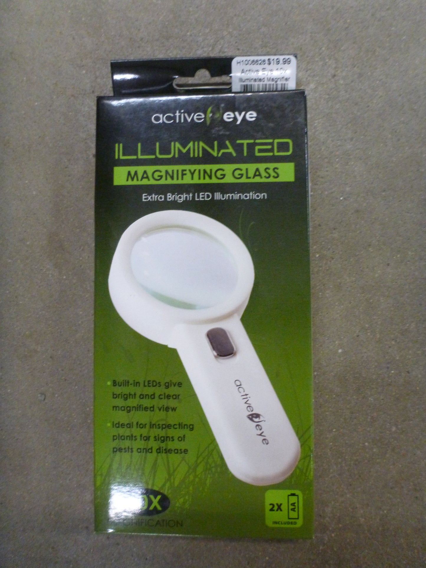 Active Eye 10x Illuminated Magnifier