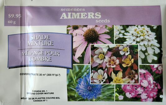 Aimers Seeds Wildflowers Shade Mixture 60g