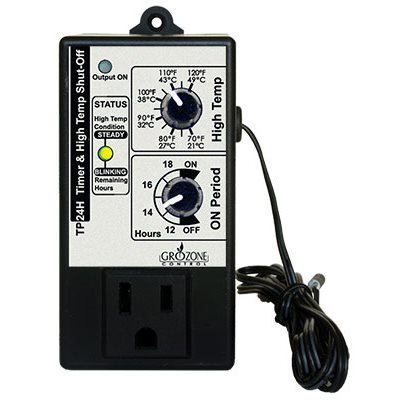 Grozone Control TP24H Light Timer