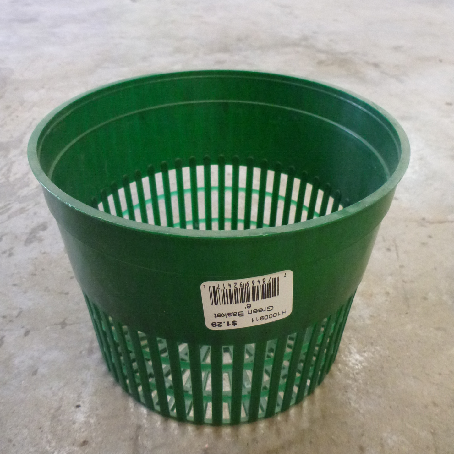Mesh Basket 6" - Green
