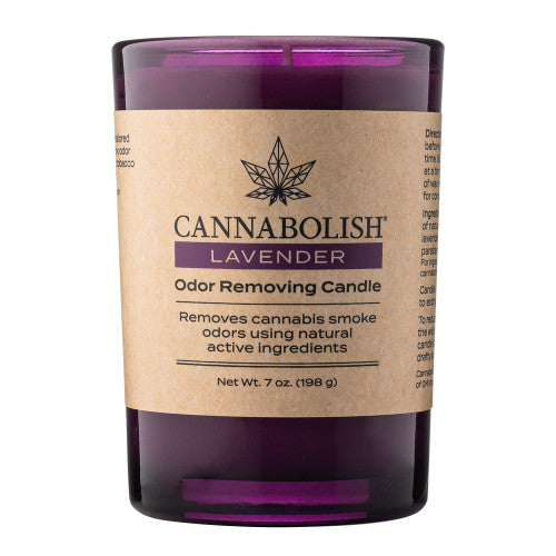 Cannabolish Odor Removing Candle - Lavender
