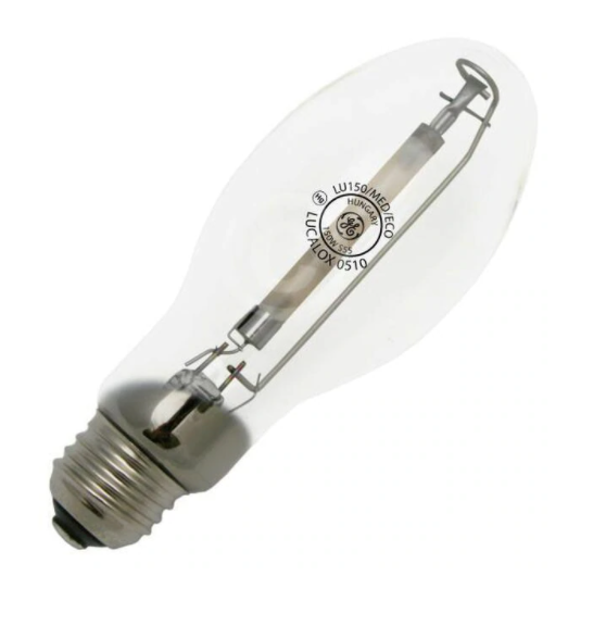 GE Lucalox 150W HPS Grow Light