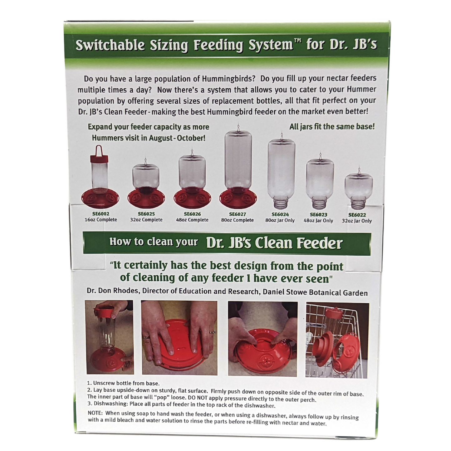 Hummingbird Feeder Dr. JB