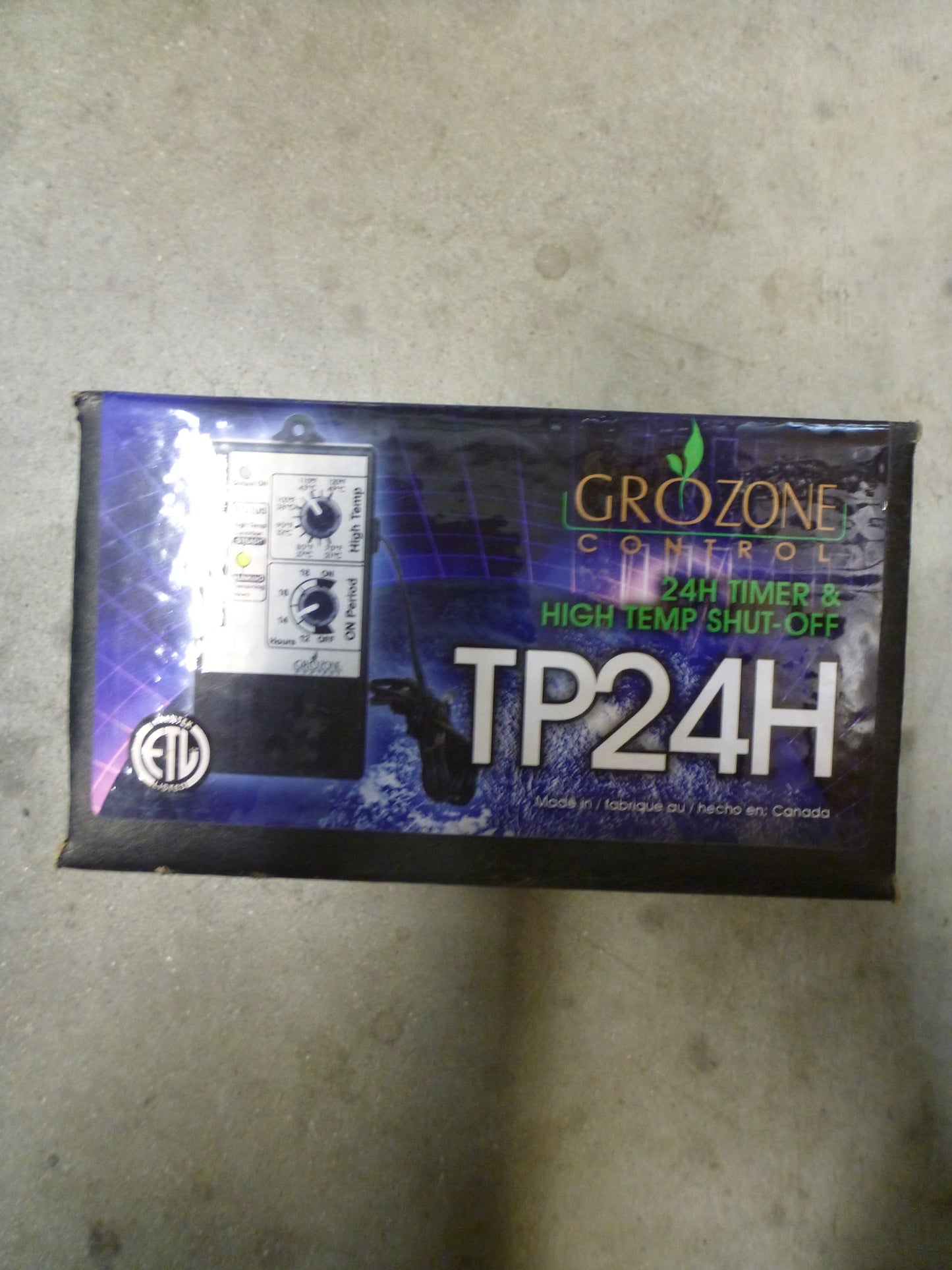Grozone Control TP24H Light Timer