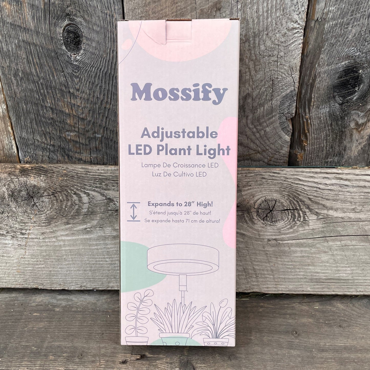 Mossify Adjustable Clip-On LED Plant Light