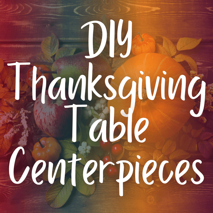 DIY Thanksgiving Table Centerpieces Using Fall Plants