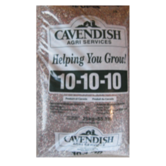 Fertilizer Granular Cavendish 10-10-10 25kg
