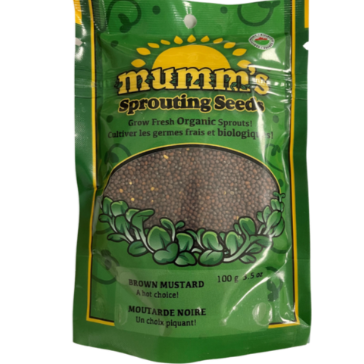 Mumm's Sprouts Brown Mustard
