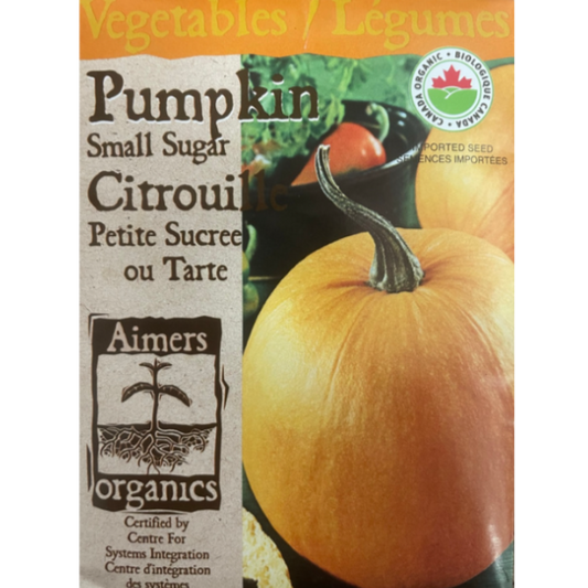 Aimers Organics Pumpkin Small Sugar