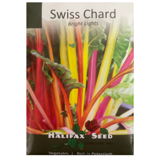 Halifax Seed Swiss Chard Bright Lights Pkg.