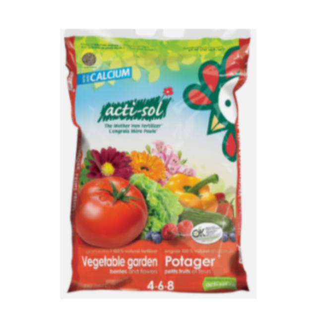 Acti-Sol 4-6-8 Tomato/Vegetable