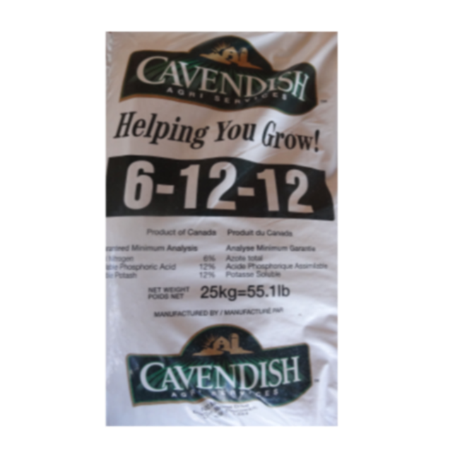 Fertilizer Granular Cavendish 6-12-12 25kg