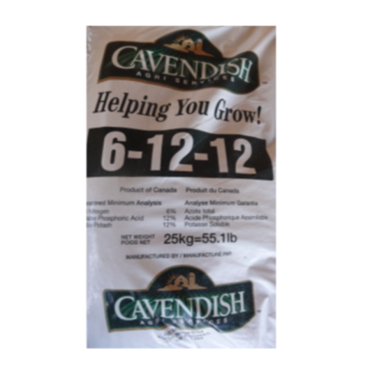 Fertilizer Granular Cavendish 6-12-12 25kg