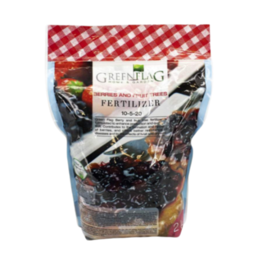 Green Flag 10-5-20 Berries & Fruit Tree Fertilizer 2kg