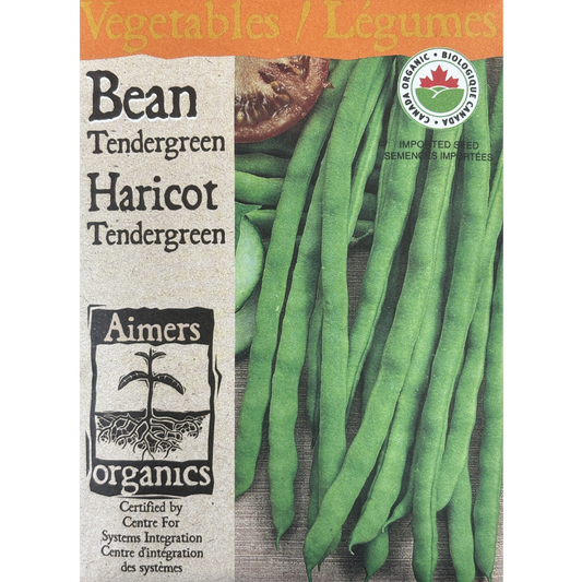 Aimers Organics Bean Tendergreen Bush Pkg.