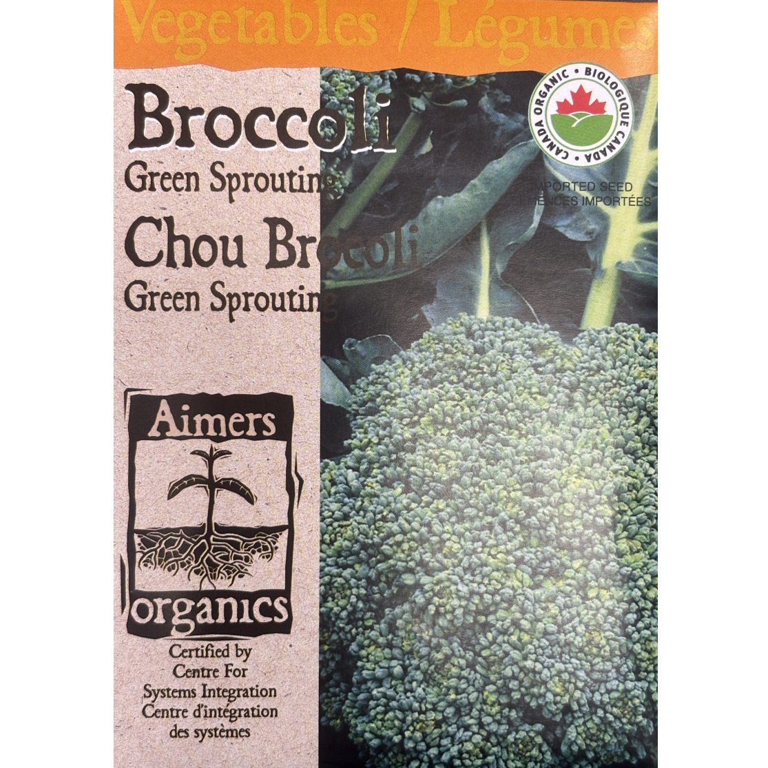 Aimers Organics Broccoli Green Sprouting Pkg.