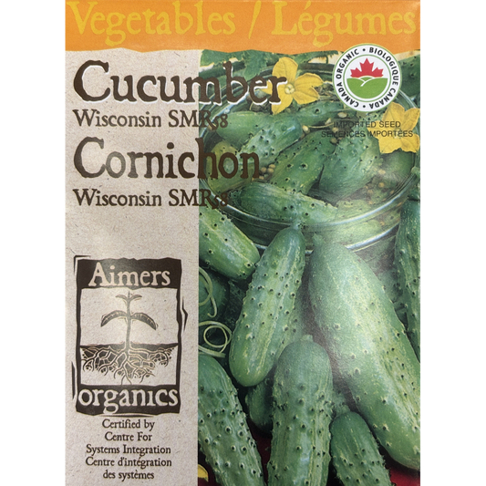 Aimers Organics Cucumber Wisconsin Pickler Pkg.