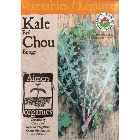 Aimers Organics Kale Red Pkg.