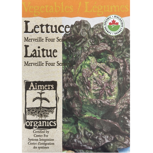 Aimers Organics Lettuce Merveille Four Seasons Pkg.