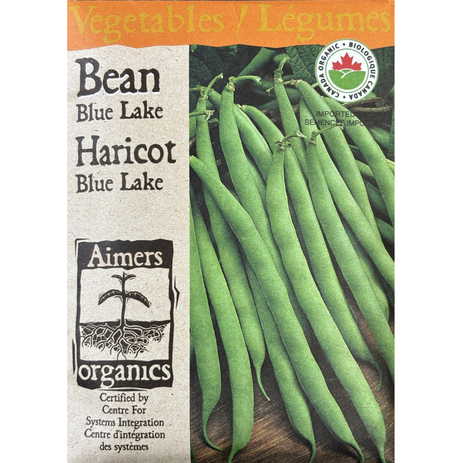 Aimers Organics Bean Blue Lake Bush Pkg.