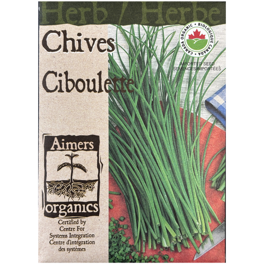 Aimers Organics Herb Chives Pkg.